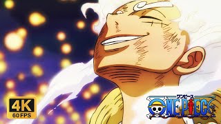 Luffy Finally Defeats Kaido! Final Blow! (Luffy vs Kaido) | One Piece Episode 1076 [4K 60FPS]