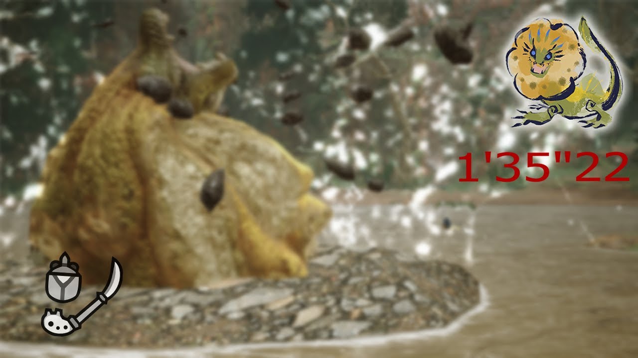 [MHR:SB] 1:35 Royal Ludroth Solo Insect Glaive - YouTube