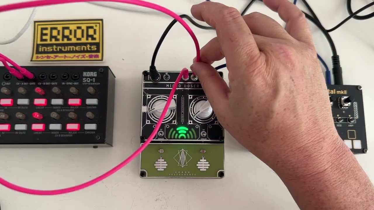 MICRO DOSER ! | NEW !! on ERROR ! EURORACK. and more WELCOM | www