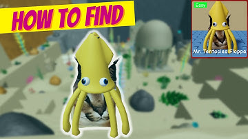 How To FInd The New MR TENTACLES FLOPPA MORPH - Find the Floppa Morphs - WATER MAP UPDATE (162)