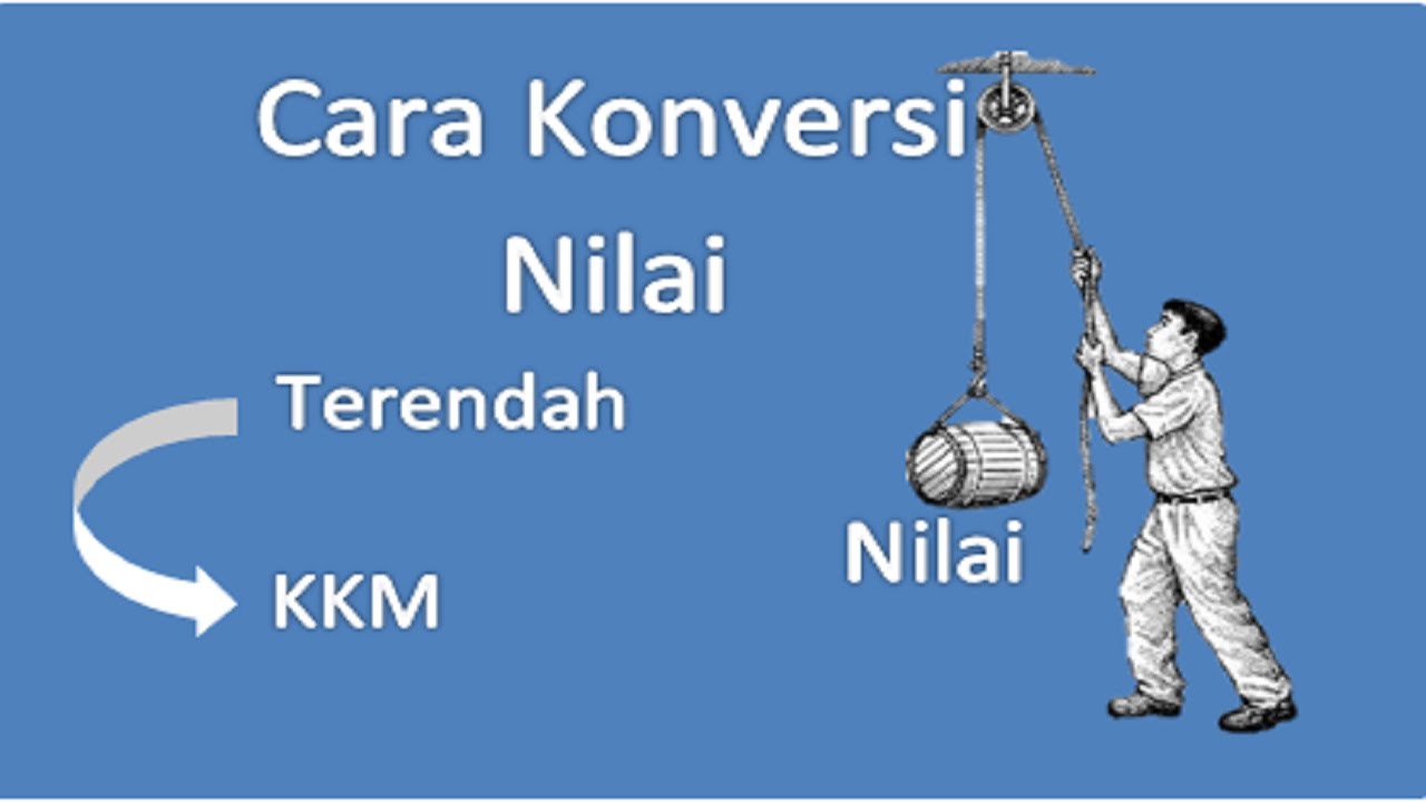 Cara Konversi Nilai Raport Dengan Excel YouTube Cara konversi nilai raport dengan excel youtube