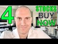 4 stocks im buying may 2024