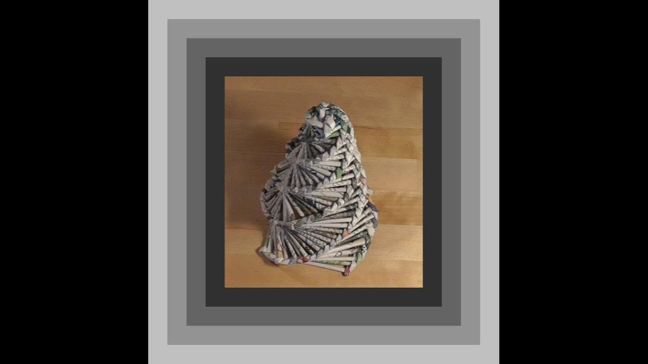 KmZ Weihnachtsbaum aus Papierröllchen Christmas Tree YouTube
