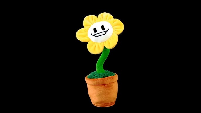 How to Make an Undertale Flowey Plushie [Free Plush Pattern] 