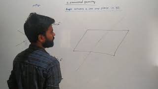 Anle between Line and Plane in 3D | JEE MAINS | JEE ADVANCED - 10 | IXPOE
