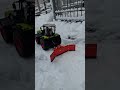 Claas Xerion 5000 RC Snow Plowing #shortvideo #siku #claasxerion #claas #rctractor #snowcleaning #rc