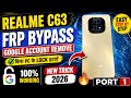 Realme C63 FRP Bypass 2026 🔓 बिना PC के | Google Account Remove (100% Working)