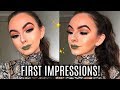 FULL FACE OF FIRST IMPRESSIONS! | ft. Too Faced, Kylie Cosmetics, ABH &amp; more!