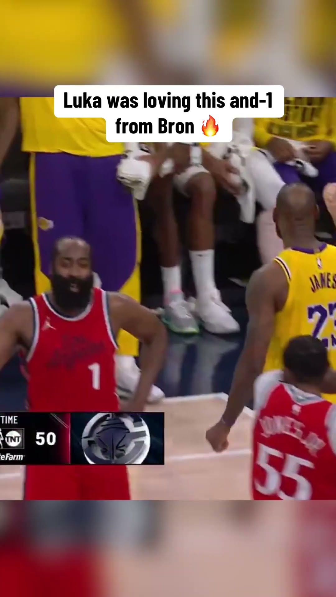 Luka's reaction ?