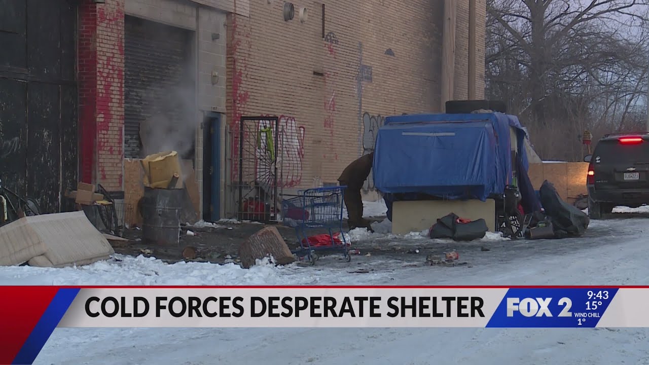 Tornado victims seek shelter in vacant sites amid freezing temps