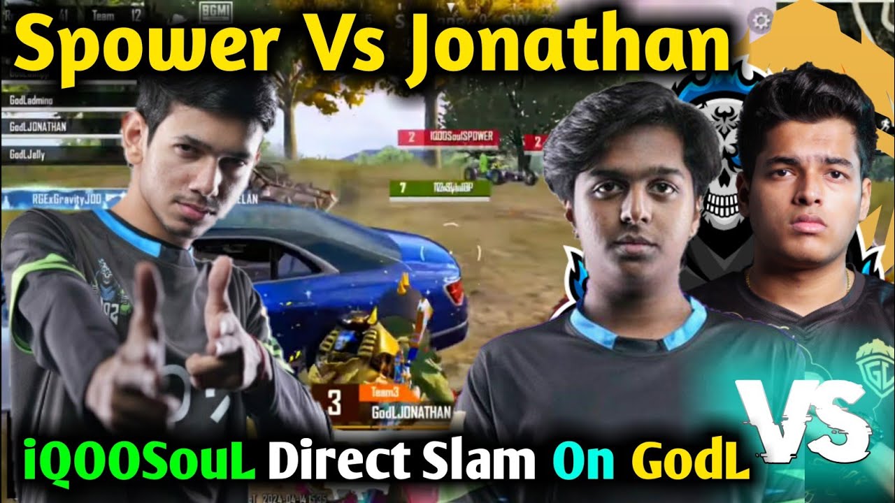 iQOOSouL Direct Slam on GodL 😳 SPOWER & JOKER on Fire 🔥 SPOWER vs ...