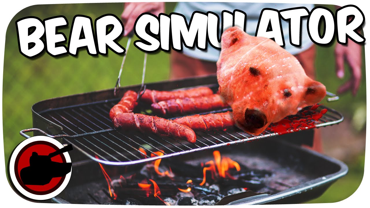PANZER GRILLS BEAR SIMULATOR - Bear Simulator PC First Look Gameplay - Let's Play Bear Simulator