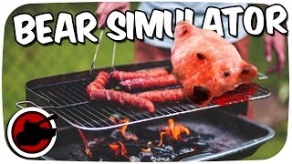 PANZER GRILLS BEAR SIMULATOR - Bear Simulator PC First Look Gameplay - Let's Play Bear Simulator screenshot 1