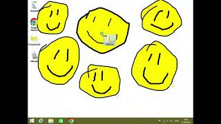картинка: Запускаю вирус salinewin.exe на windows 8.1