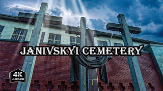 🇺🇦 Lviv 2023 Janivskyi cemetery is a necropolis in Lviv. Virtual walking tour [4K] ASMR