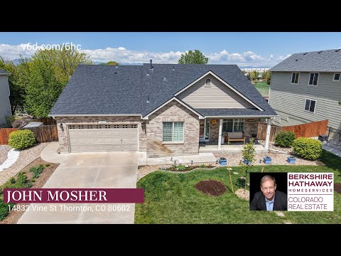14833 Vine St, Thornton, CO home video tour