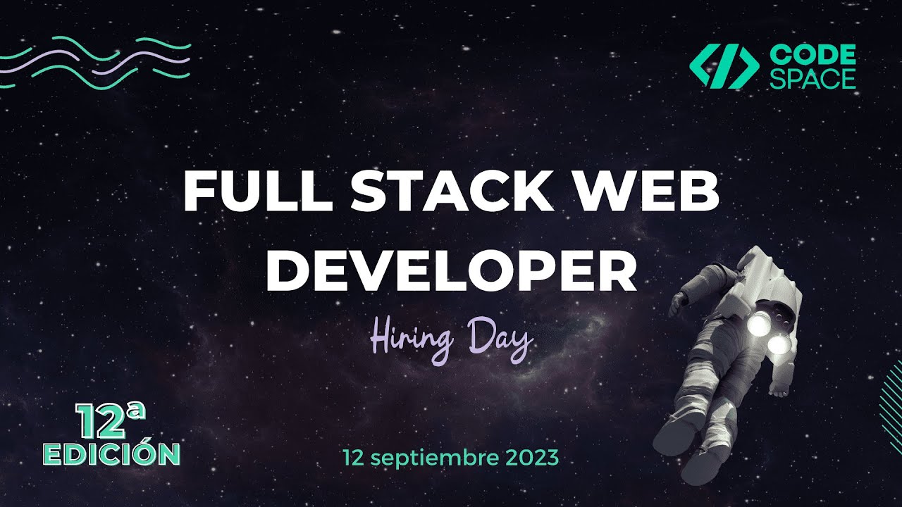 HIRING DAY Full Stack Web Development ed. XII - YouTube