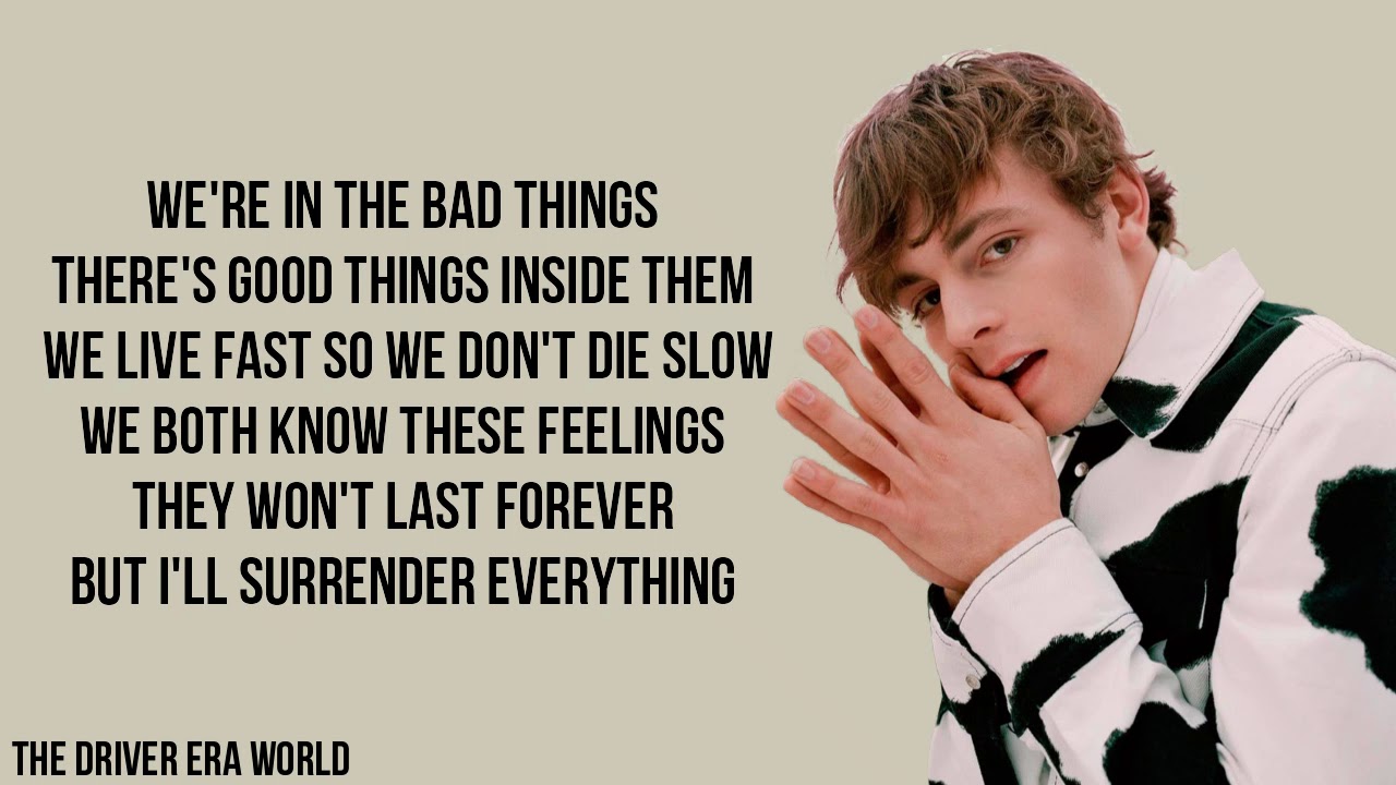 The Driver Era - giveuwhatuwant (Lyrics)