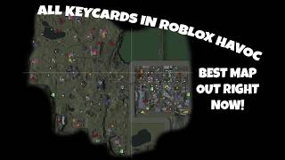 EVERY KEYCARD location in ROBLOX Havoc!