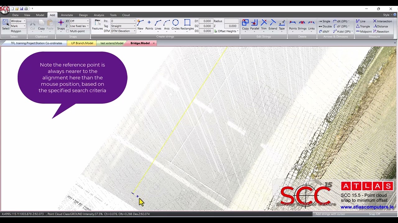 SCC - Minimum offset cloud snap