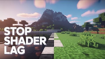 Stop Lagging When Playing Minecraft with Shaders!