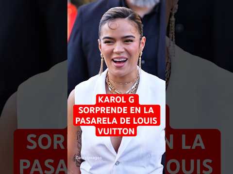 👗😍¡Karol G sorprende