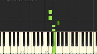 🎹 ONE FINGER EASY TUTO : Wahnsinn (live) / Wolfgang Petry