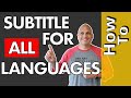 How To: Enable Auto-Translated Subtitles on YouTube: A Step-by-Step Guide