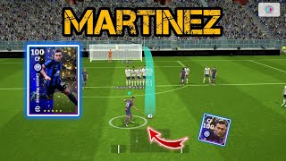 Lautaro Martinez 100 Rated Highlight Card Gameplay Review🔥 Efootball 2024mobile
