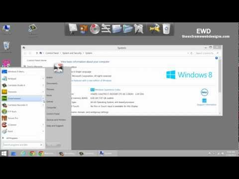 How To Restore Start Menu In Windows 8 - 2 Ways: Free & Paid