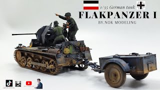 1/35 Flakpanzer I 20mm. AA Gun.                           Kit: HOBBY BOSS    by.Nok modeling