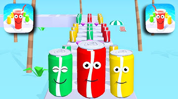 Juice Run #19 All Levels Gameplay iOS,Android Handcam