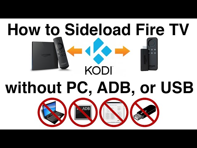 Fire TV Stick 3 and Fire TV Stick Lite can sideload apps like Kodi