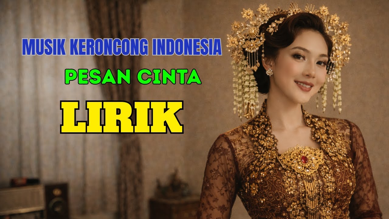 Musik Keroncong Indonesia - Pesan Cinta Lirik