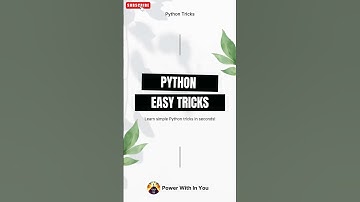 3 Easy Python Tricks You Should Know! 🔥 | Python Programming Tips