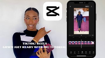 How to edit stop motion GRWM videos using Capcut | edit videos on your phone | TikTok/ Reels.