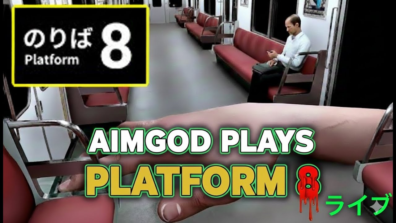 Platform 8 HORROR GAME LIVE 💀 WITH Aimgod Gaming Live 