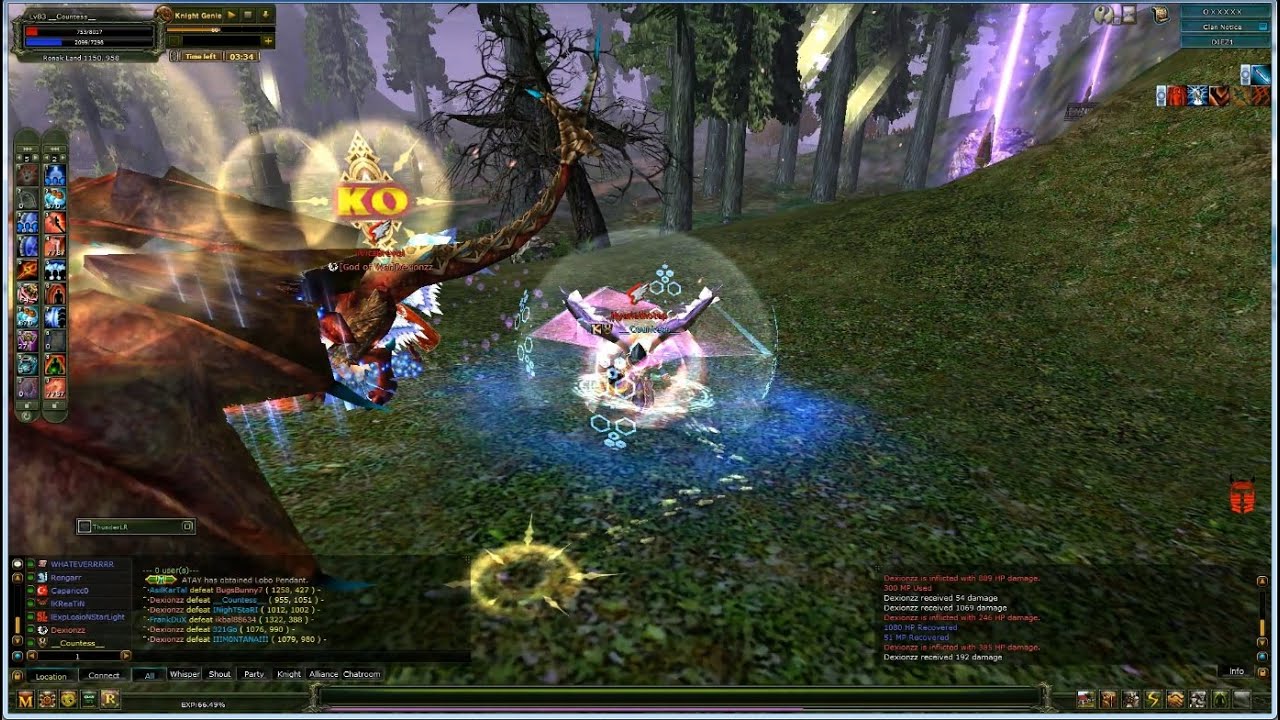Knight Online Countess Fire Mage Solo PK DIEZ 2020 Part #15