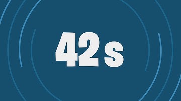 42 Second Timer (Basic Blue)
