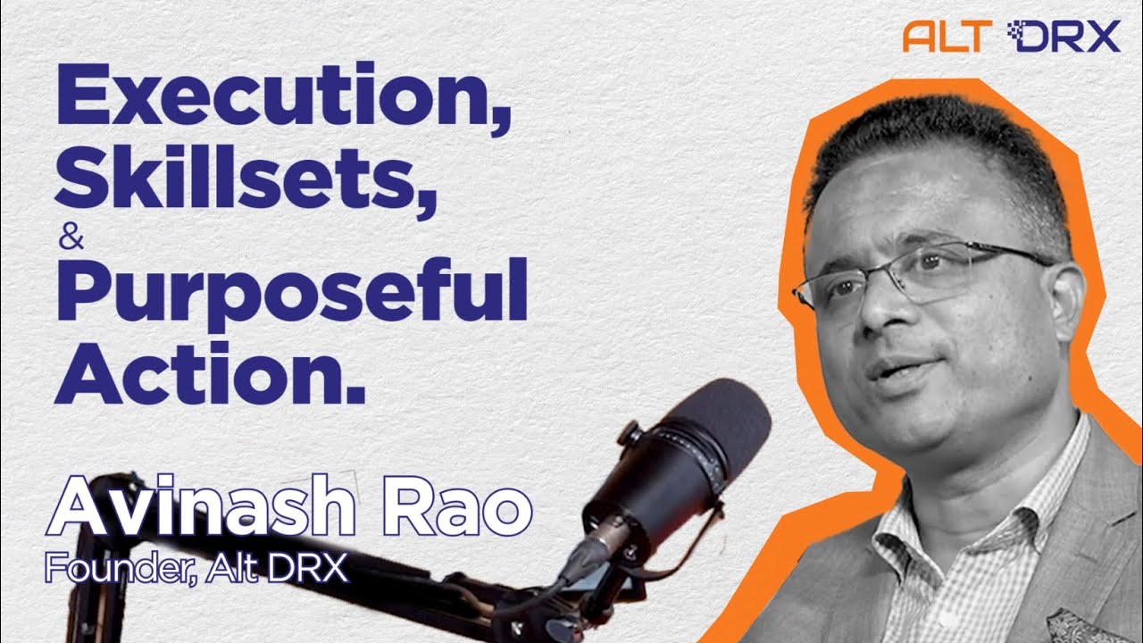 Alt DRX x Inspiring The Future | Avinash Rao - Founder, Alt DRX - YouTube
