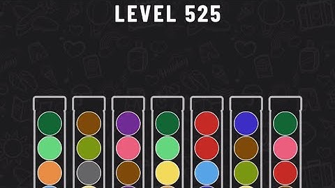 Ball Sort Puzzle Level 525 #ballsortpuzzle #ballsortpuzzlegameplay #puzzlegame #mobilegames