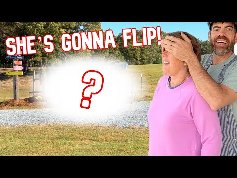 A Big Farm Surprise That She Did Not See Coming!