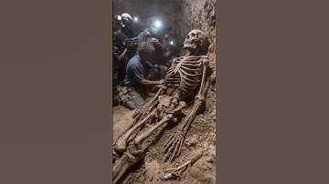 Massive Human-Like Skeleton Found Buried in Turkish Cave