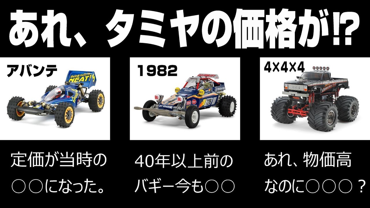 タミヤの価格が・・・ - YouTube