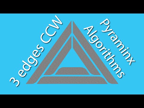 Pyraminx Last Layer Algorithms | 3-edge Cycle Counter-Clockwise | LBL
