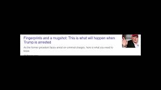 Fingerprints and a mugshot: This is what will happen when Trump is arrested