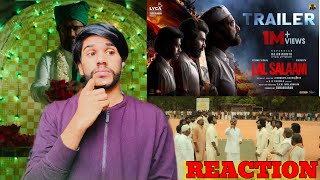 LAL SALAAM - Trailer Reaction | Superstar Rajinikanth |Aishwarya|Vishnu Vishal| Vikranth| AR Rahman|