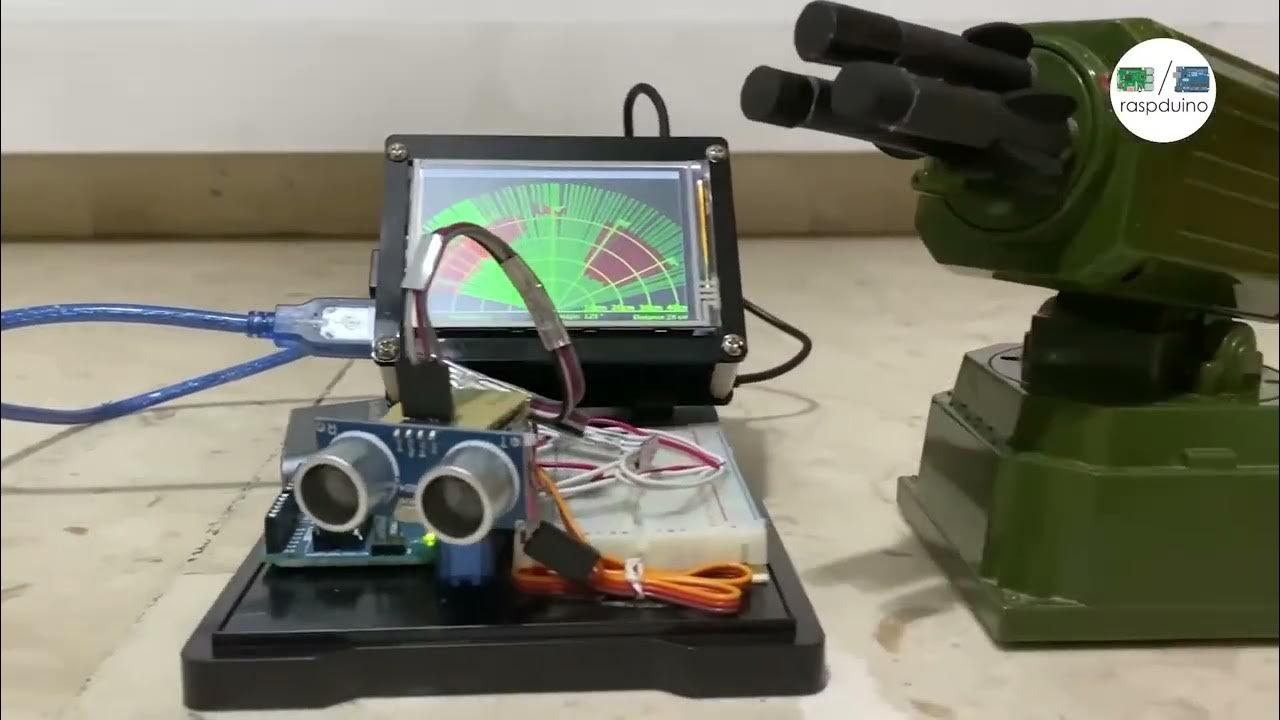 Arduino Missile Defense Radar System in ACTION @itboxindia8441 ...