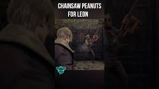 Chainsaw Guy is Peanut of Leon - #residentevil4remake #residentevil4 #residentevil