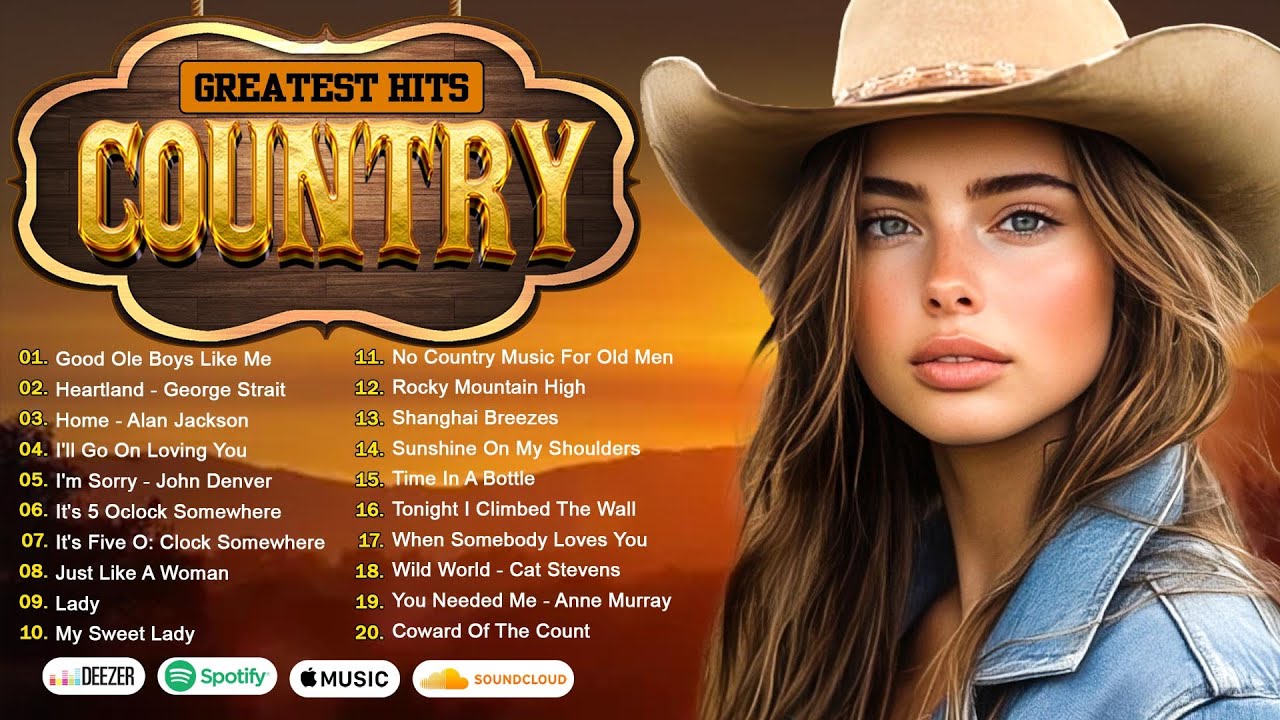 Greatest Hits Classic Country Songs Of All Time With Lyrics 🤠 Best Of ...